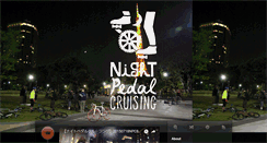 Desktop Screenshot of nightpedalcruising.com